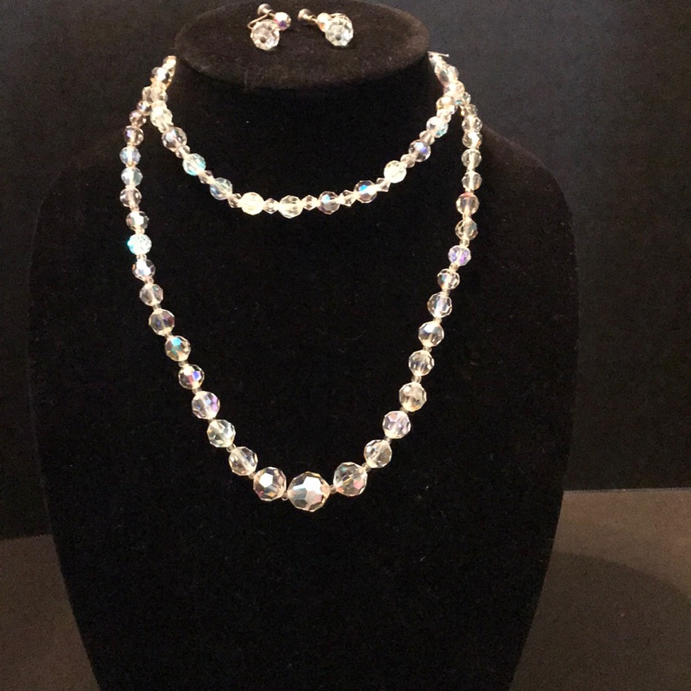 Vintage Necklace & Earring Set
